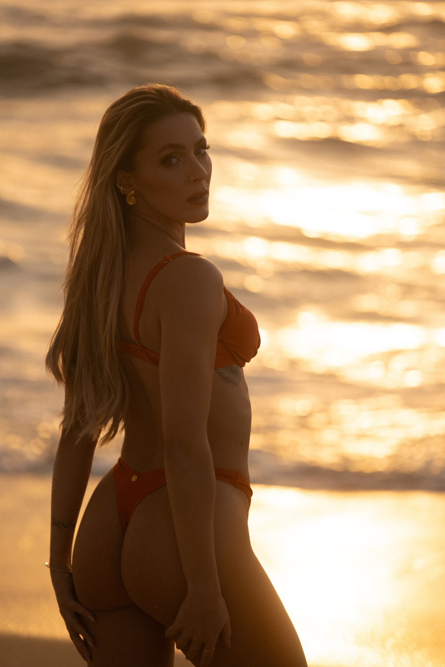 Cosmic Queen 90's Bottom - Orange