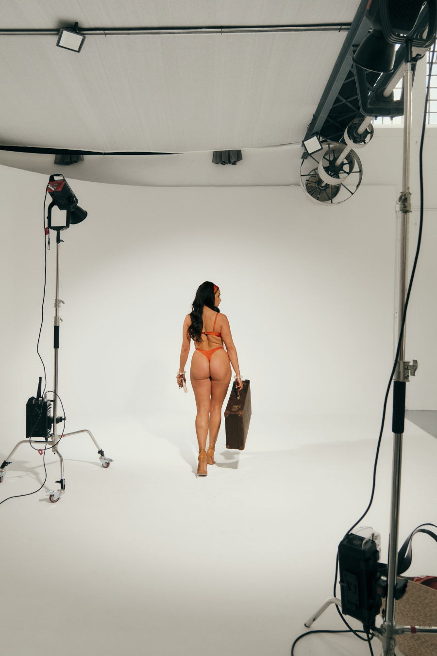 Cosmic Queen 90's Bottom - Orange