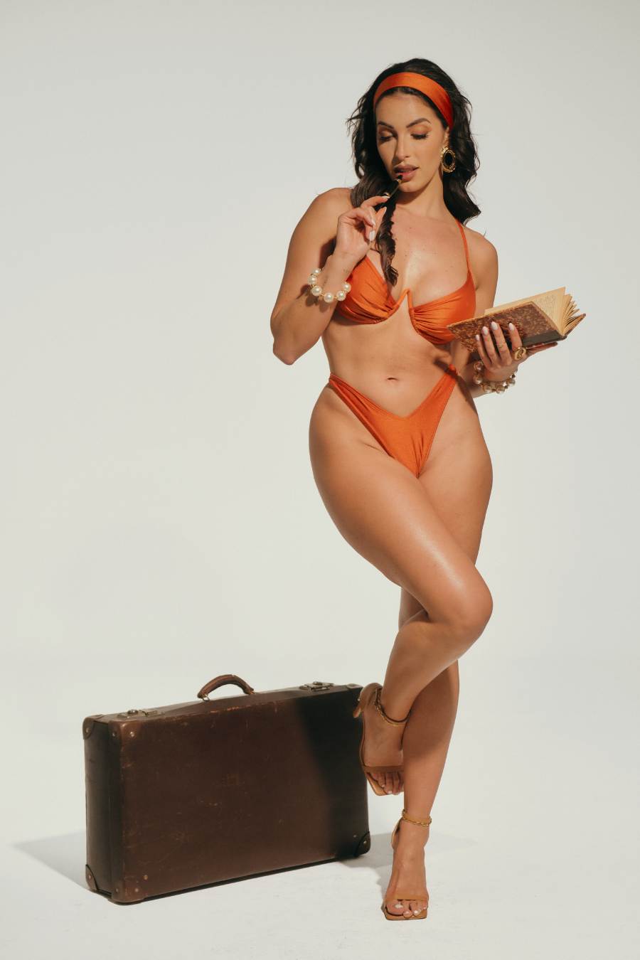 Cosmic Queen 90's Bottom - Orange