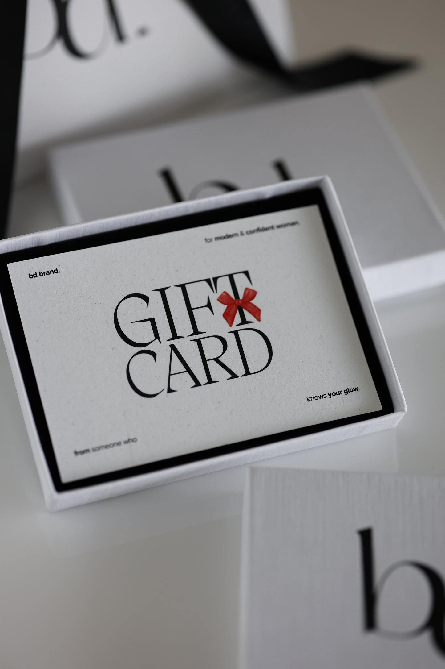 GIFT CARD bd brand.