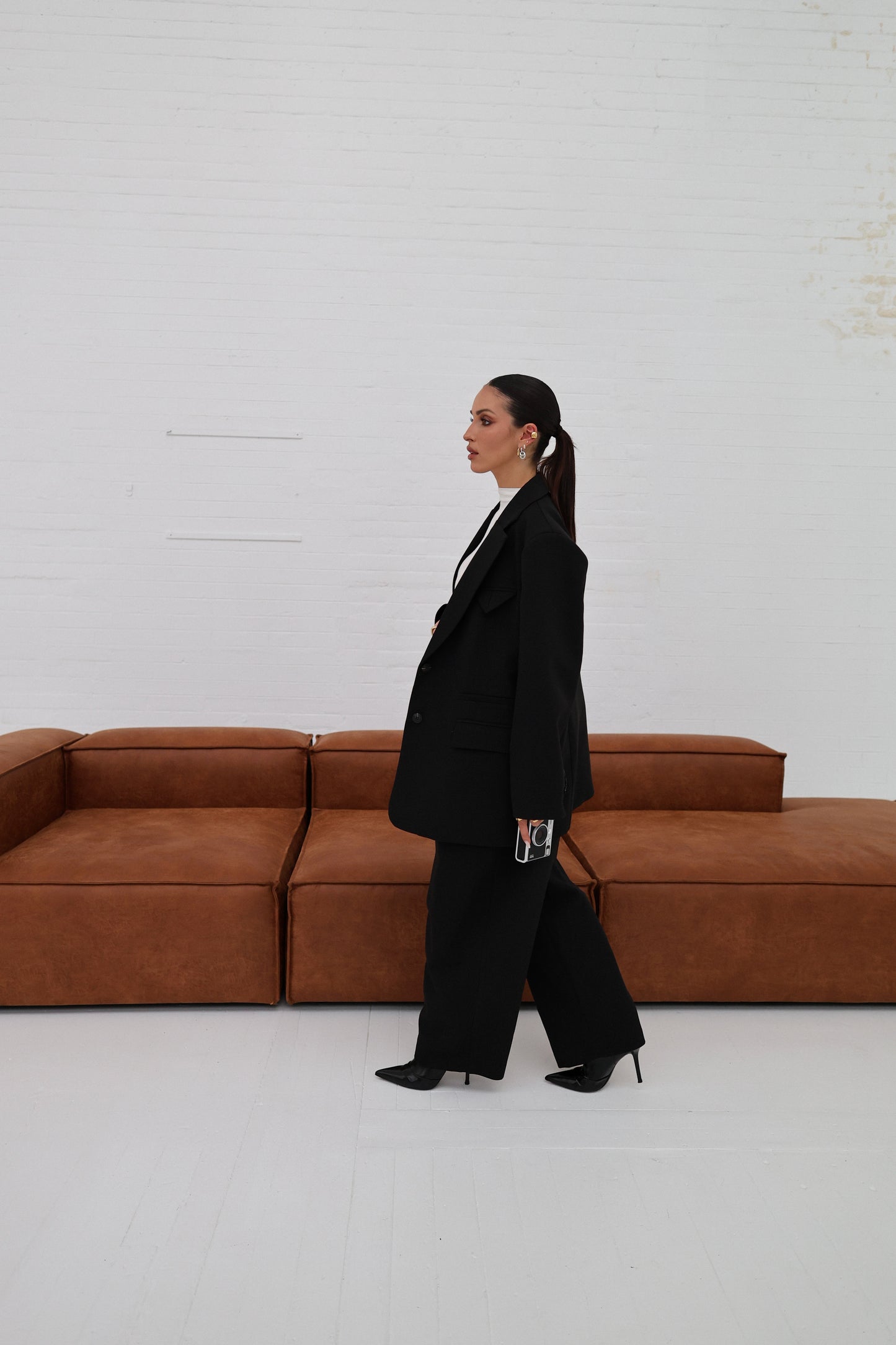 Lumina Tailored Straight-leg Trousers