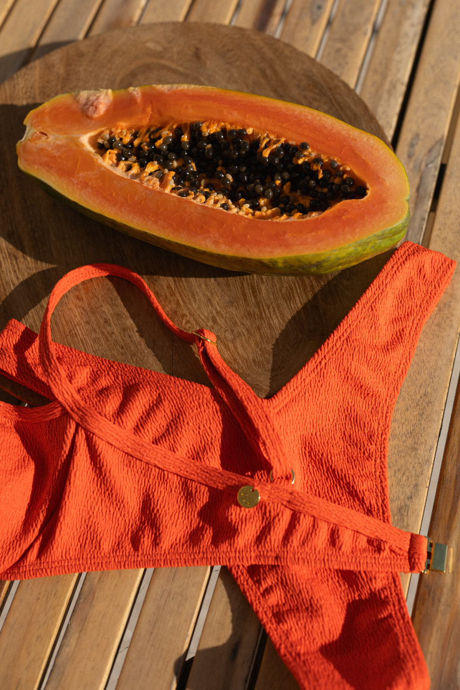 Ocean Bliss top - paprika