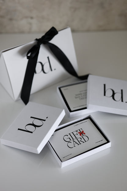 GIFT CARD bd brand.