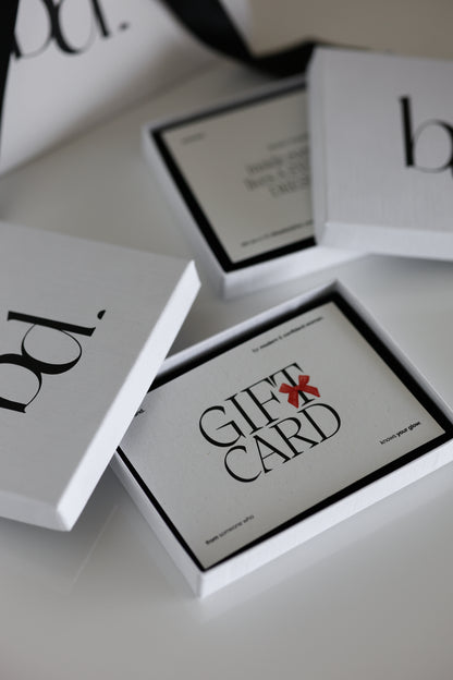 GIFT CARD bd brand.