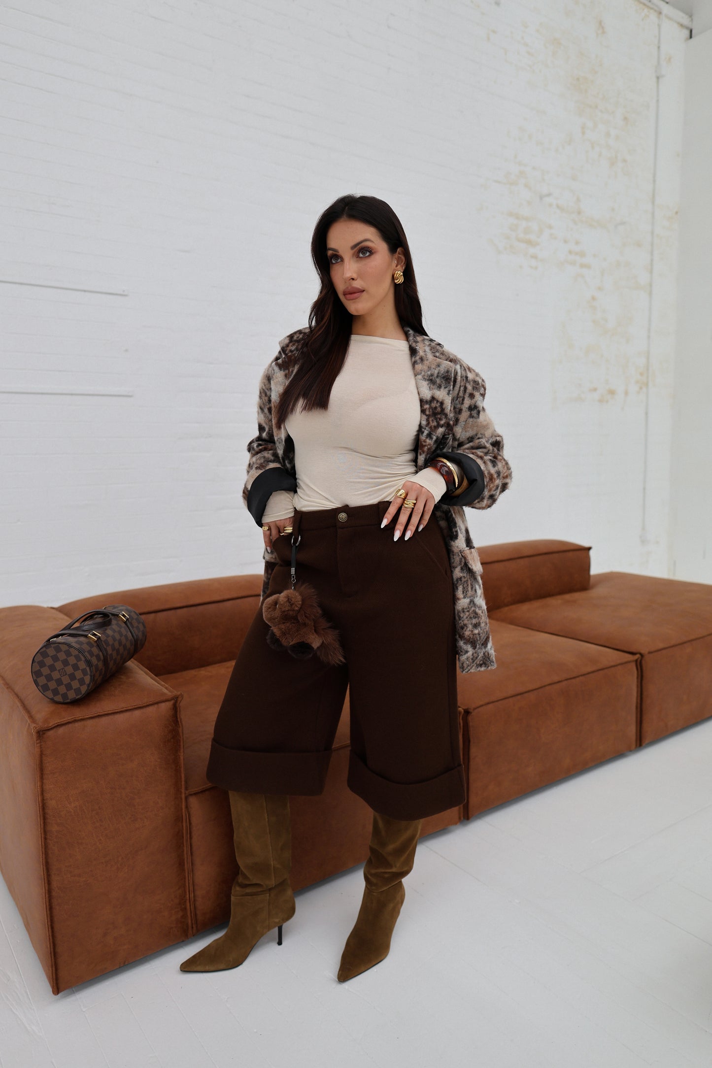 Ti Amo Tailored Bermuda Shorts