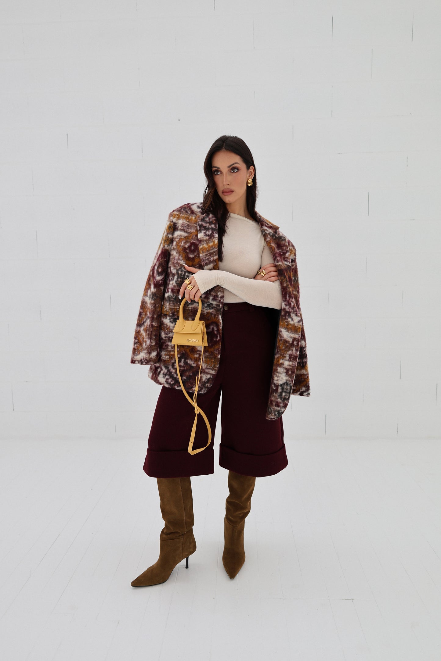 Ti Amo Tailored Bermuda Shorts