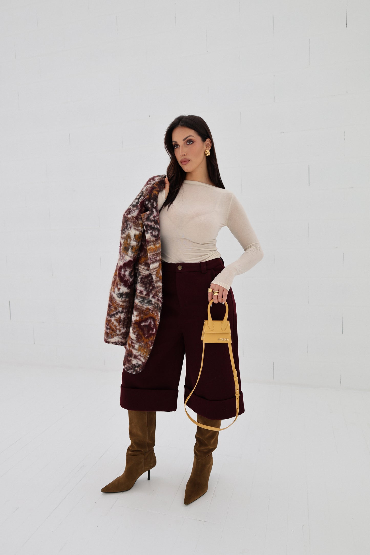 Ti Amo Tailored Bermuda Shorts