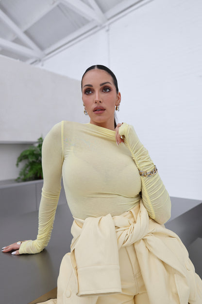 Lumina Second-skin Long Sleeve Top