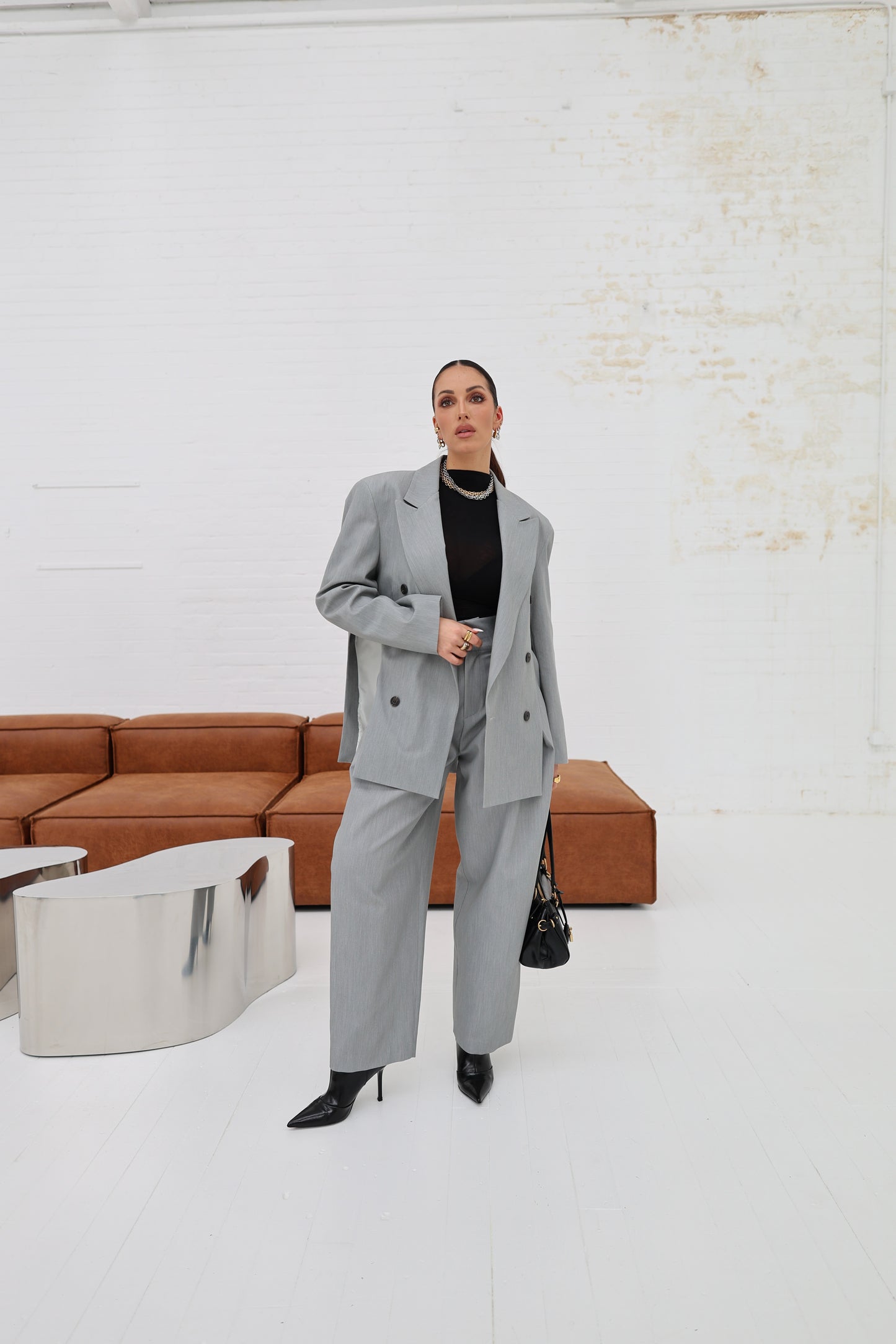 Lumina Tailored Power Blazer