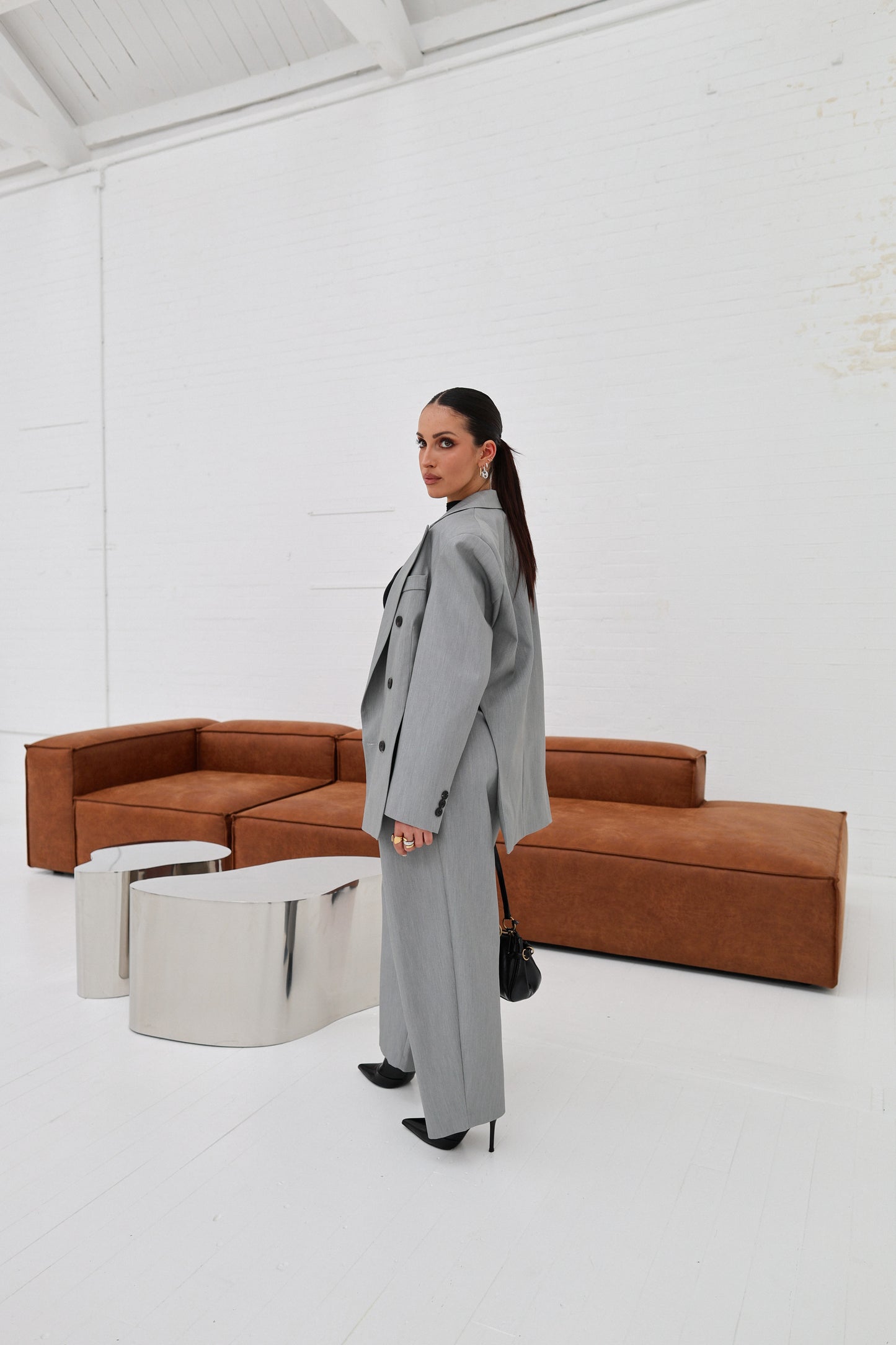 Lumina Tailored Power Blazer