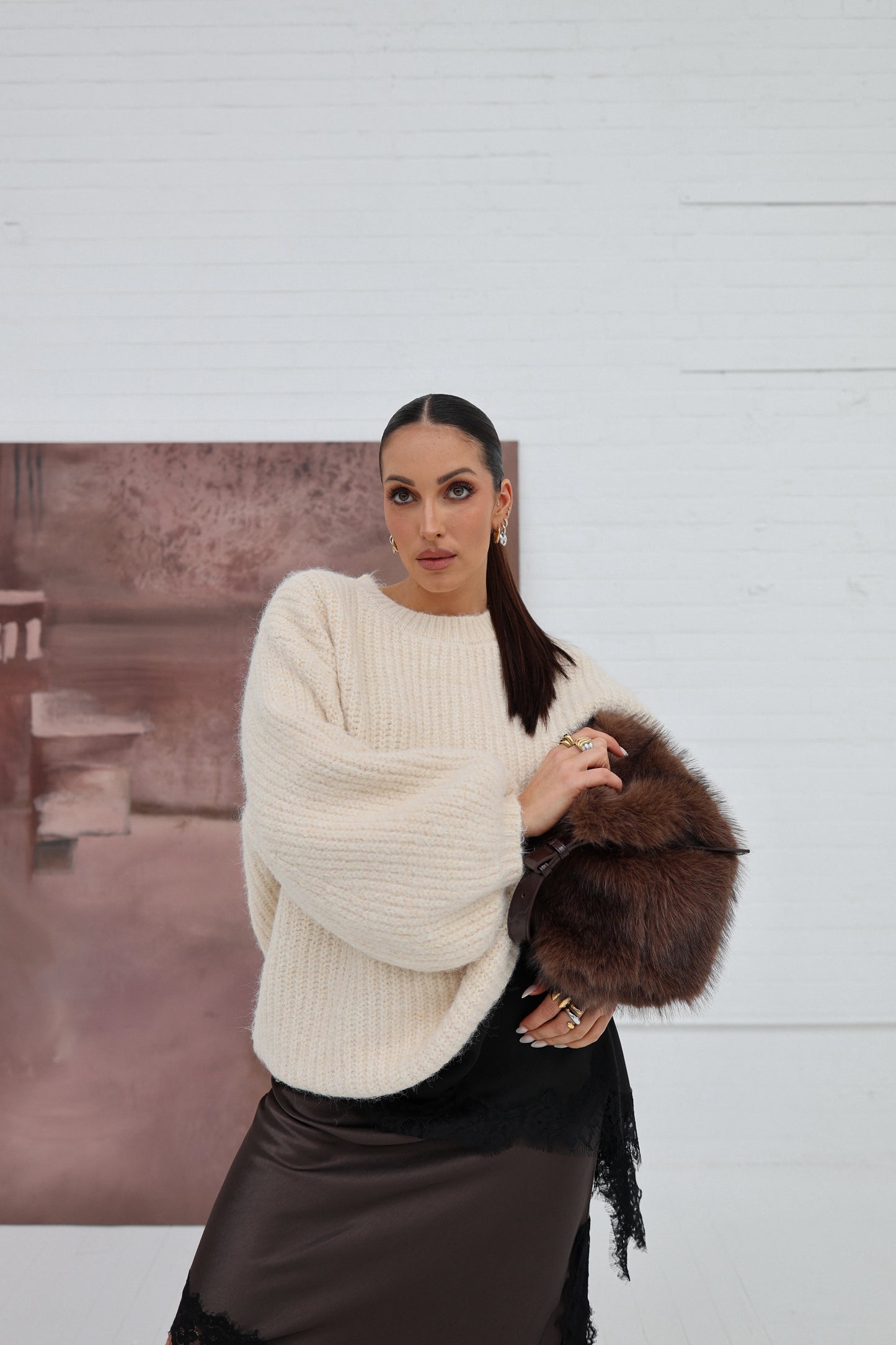 Ti Amo Soft Wool-blend Knit