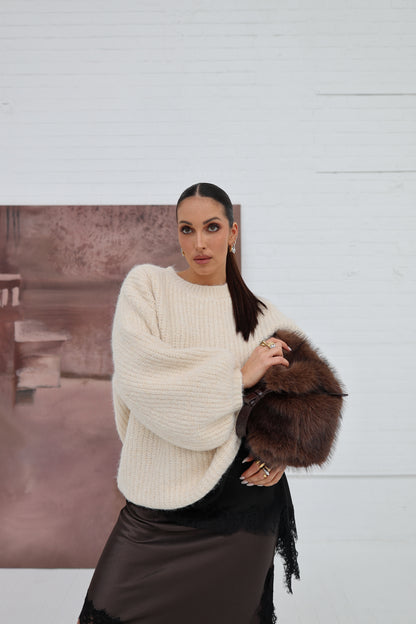 Ti Amo Soft Wool-blend Knit