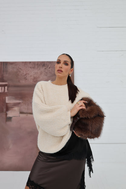Ti Amo Soft Wool-blend Knit
