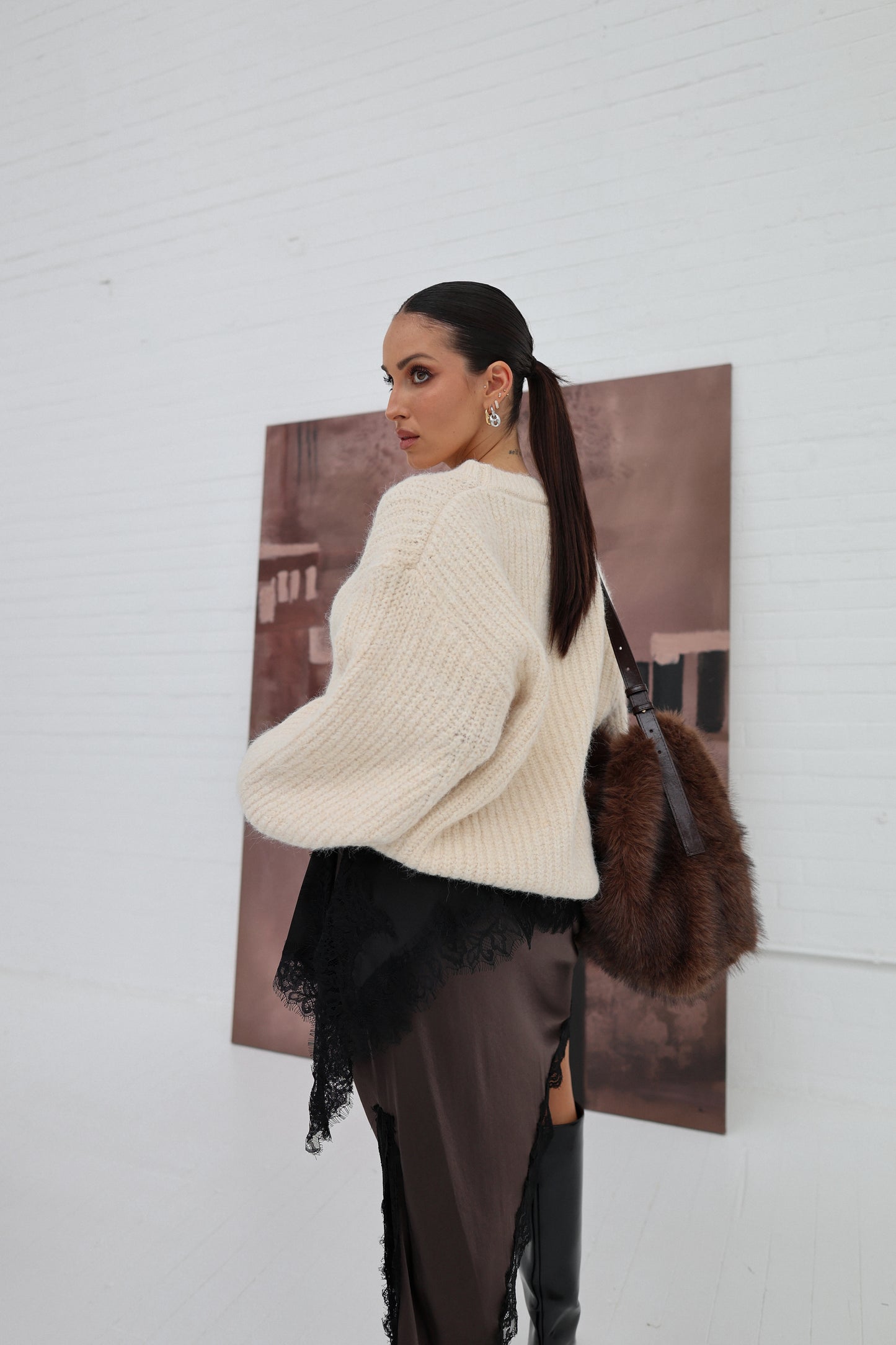 Ti Amo Soft Wool-blend Knit