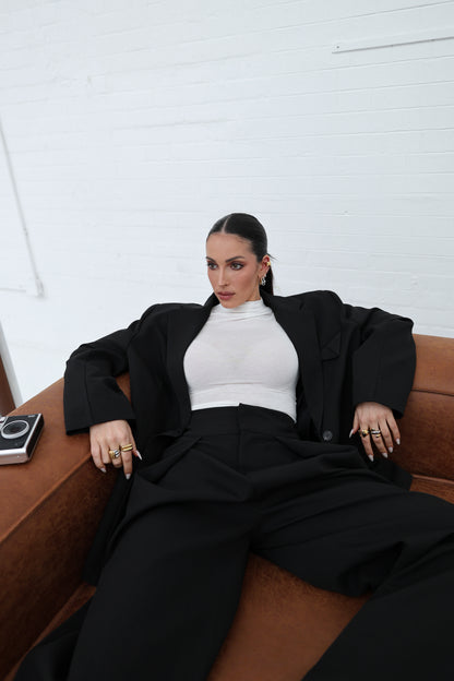 Lumina Oversized Structure Blazer