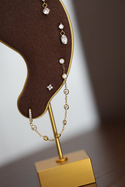 Élise - double earrings